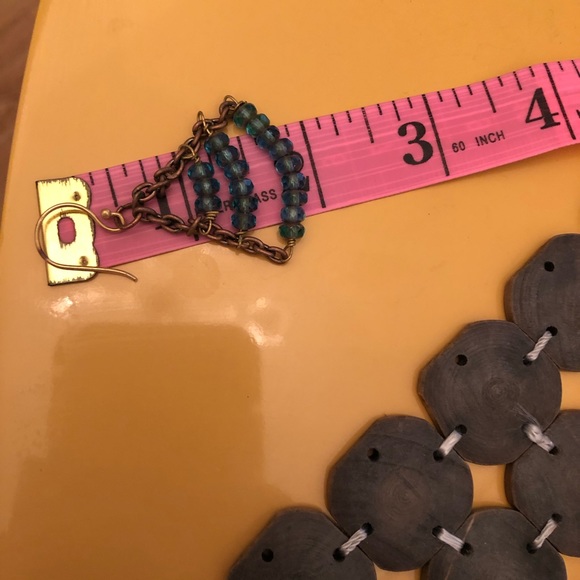 Unique! ๐ Beaded Drop Earrings - Picture 3 of 3